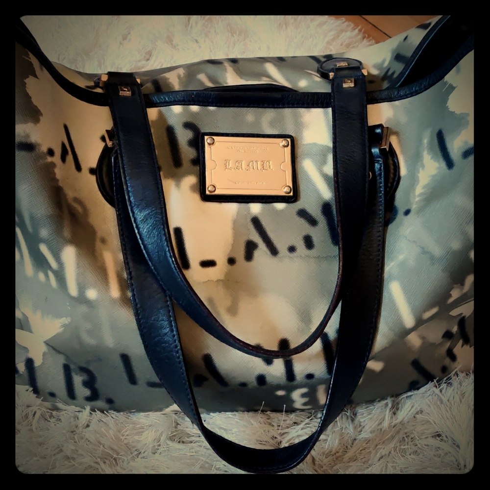 L.A.M.B leather tote